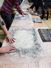 Delavnica polstenja (filcanja)